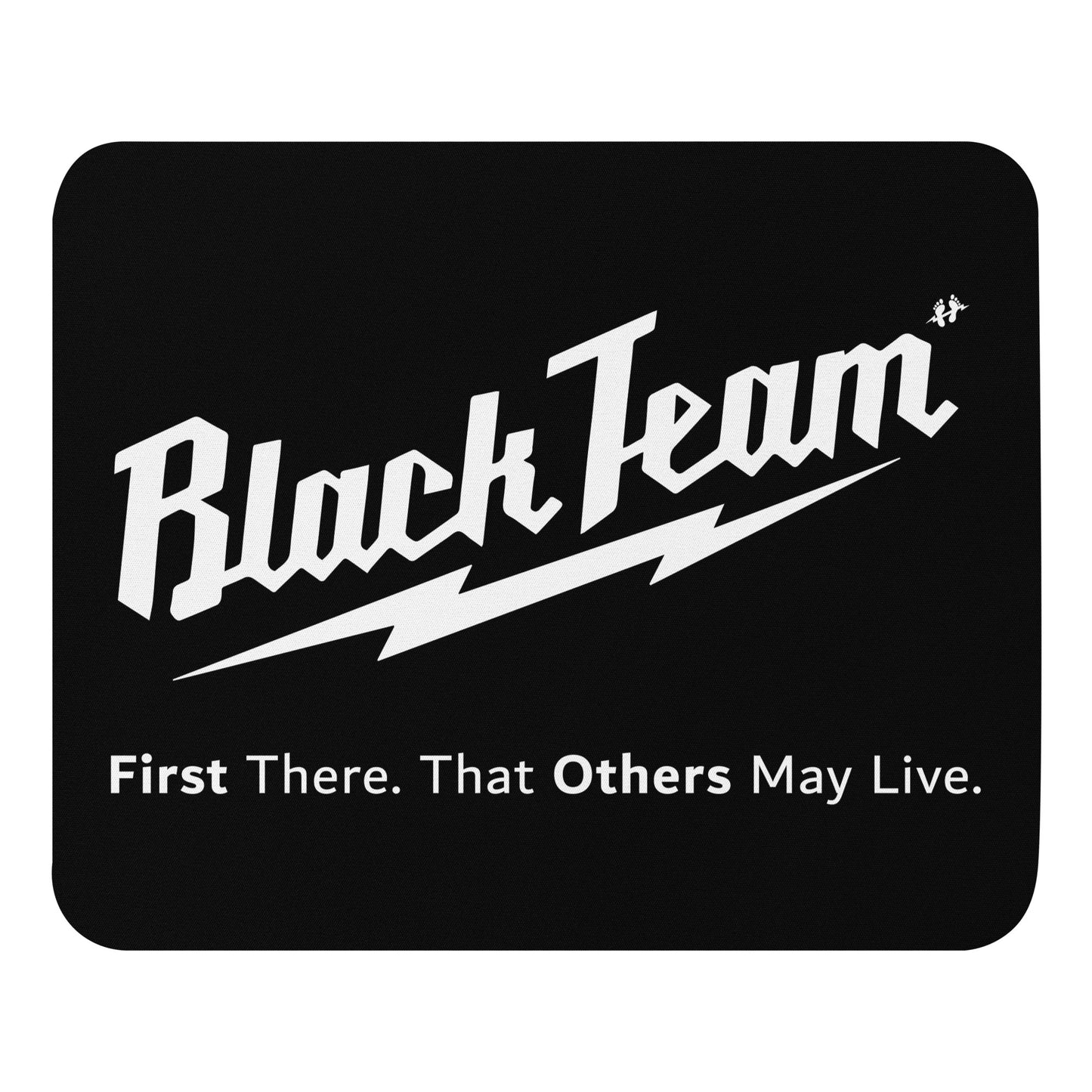 Black Team Mouse pad